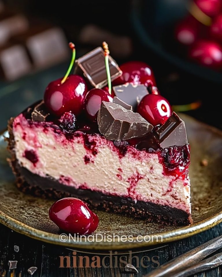 Cherry Chocolate Cheesecake