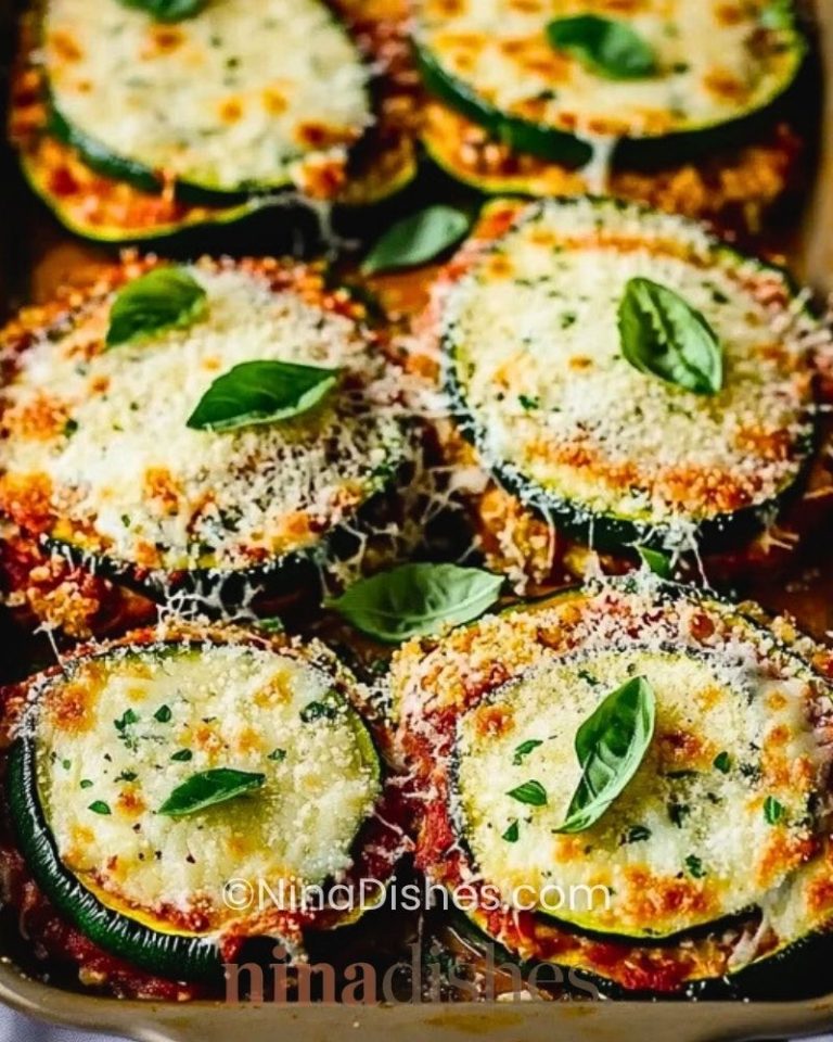 Giant Zucchini Parmesan