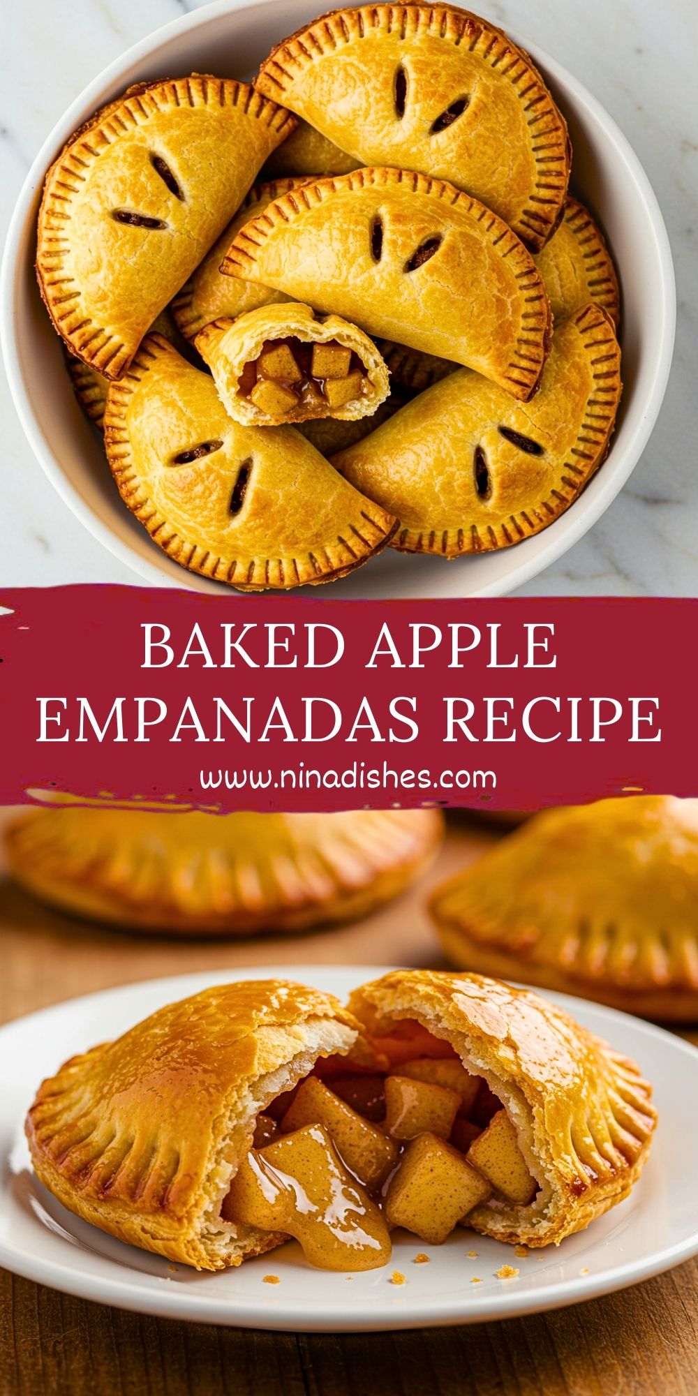 Baked Apple Empanadas