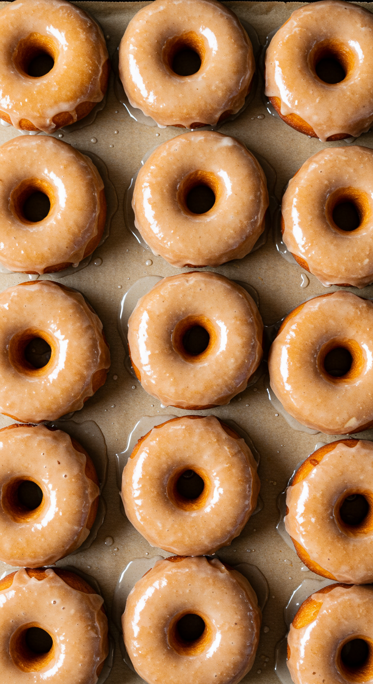 Glazed Sourdough Donuts