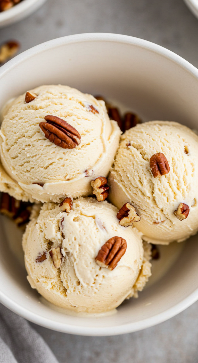 Butter Pecan Ice Cream