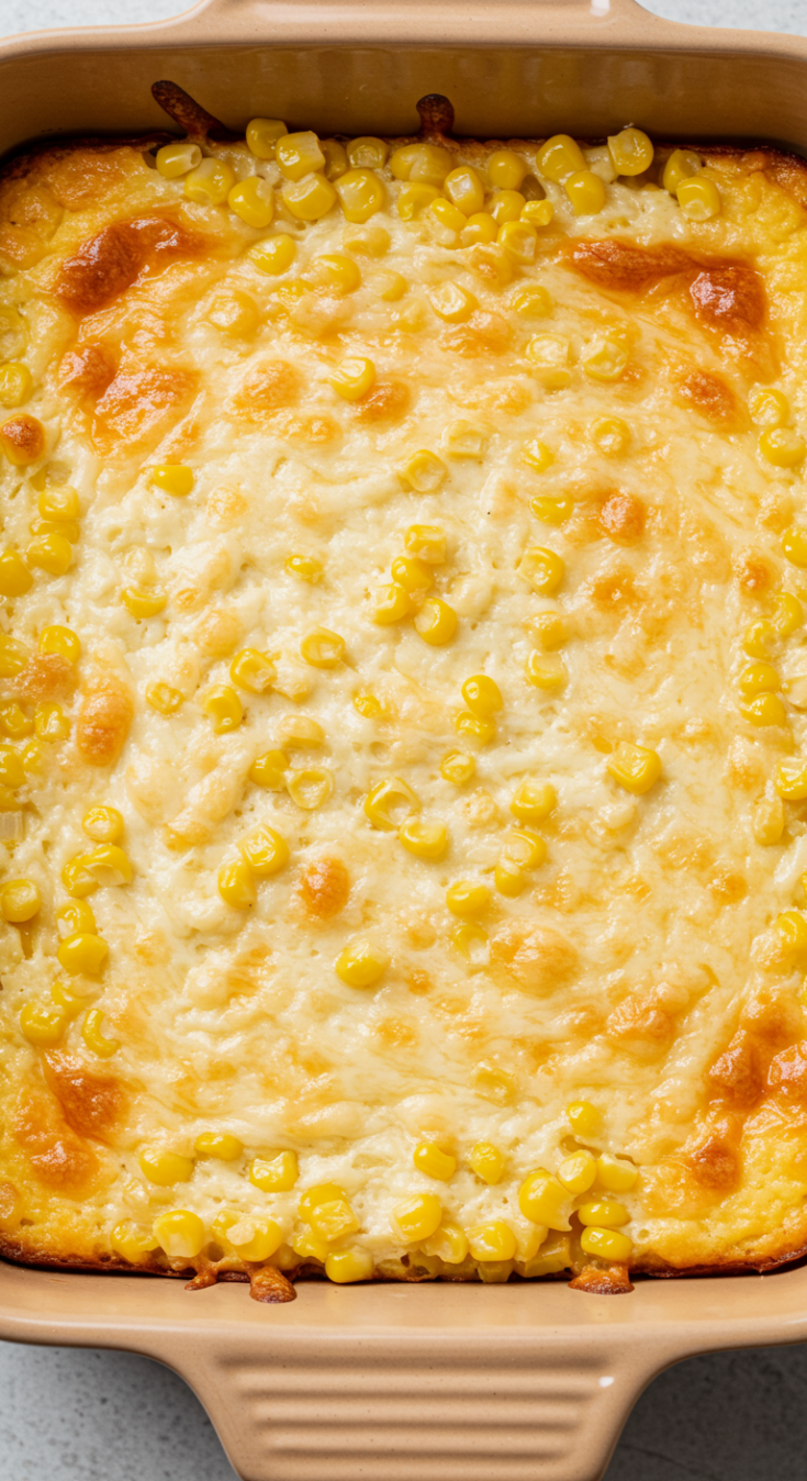 Classic Cream Cheese Corn Casserole