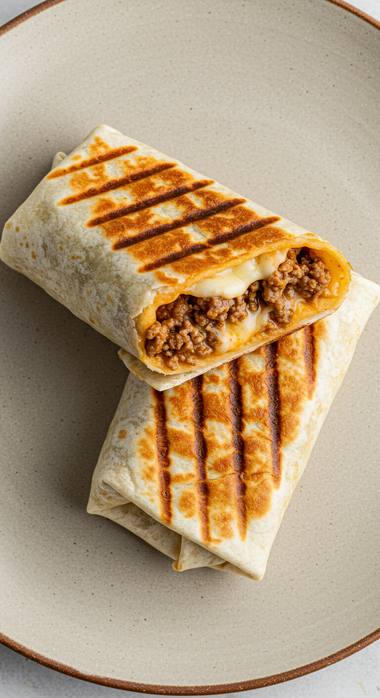 Grilled Cheese Burrito Recipe