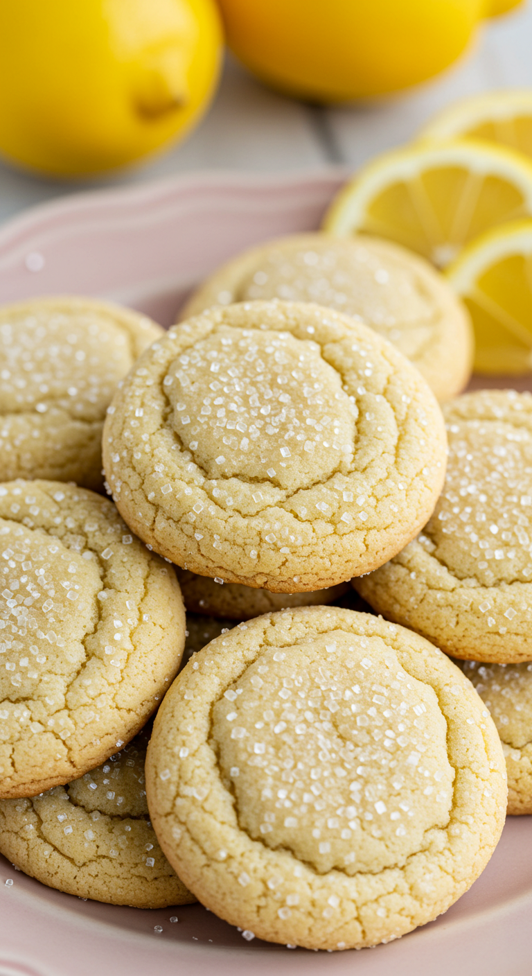 Lemon Sugar Cookies
