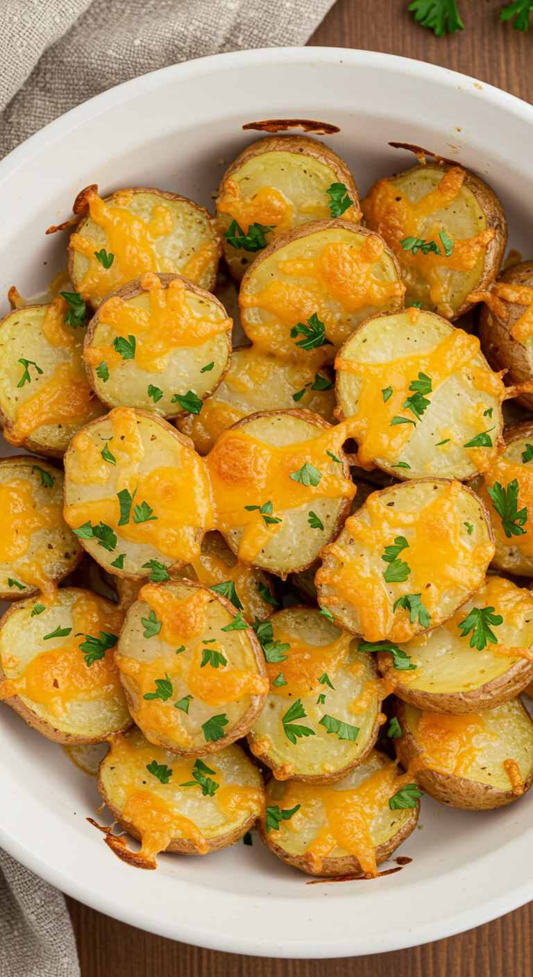 Cheesy Ranch Oven Roasted Potatoes Recipe