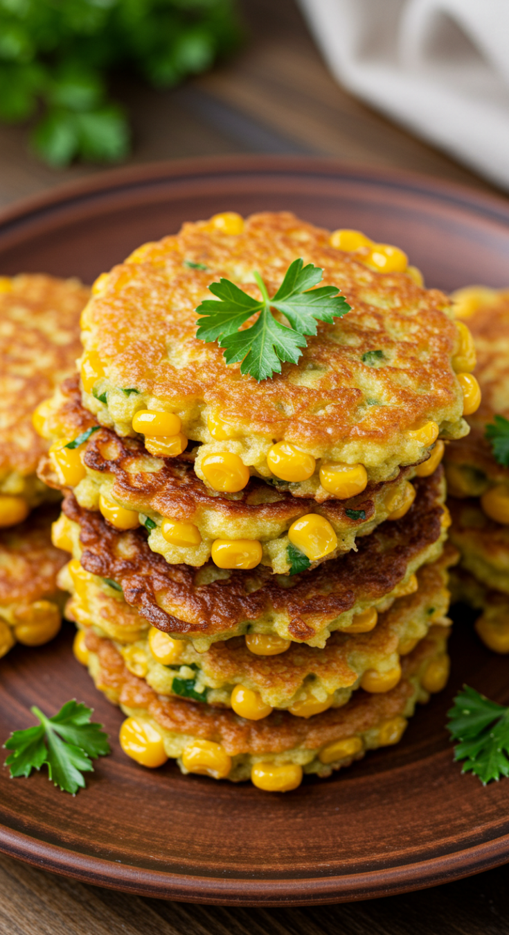 Easy and Delicious Corn Fritters