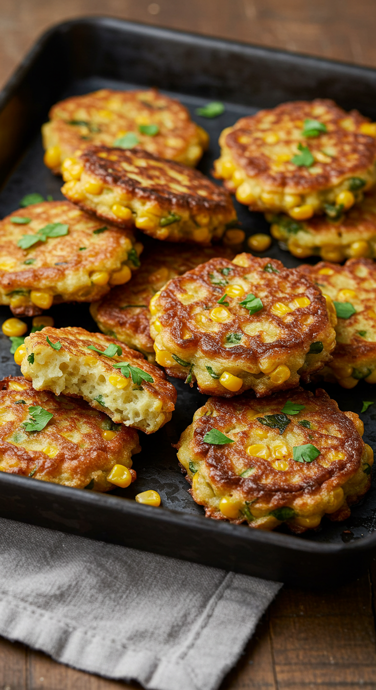 Easy and Delicious Corn Fritters