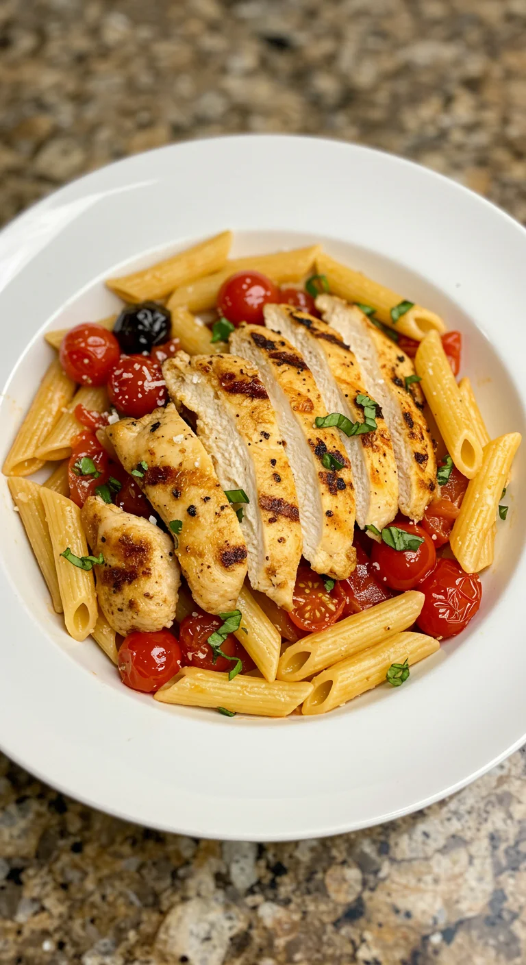 Bruschetta Chicken Pasta