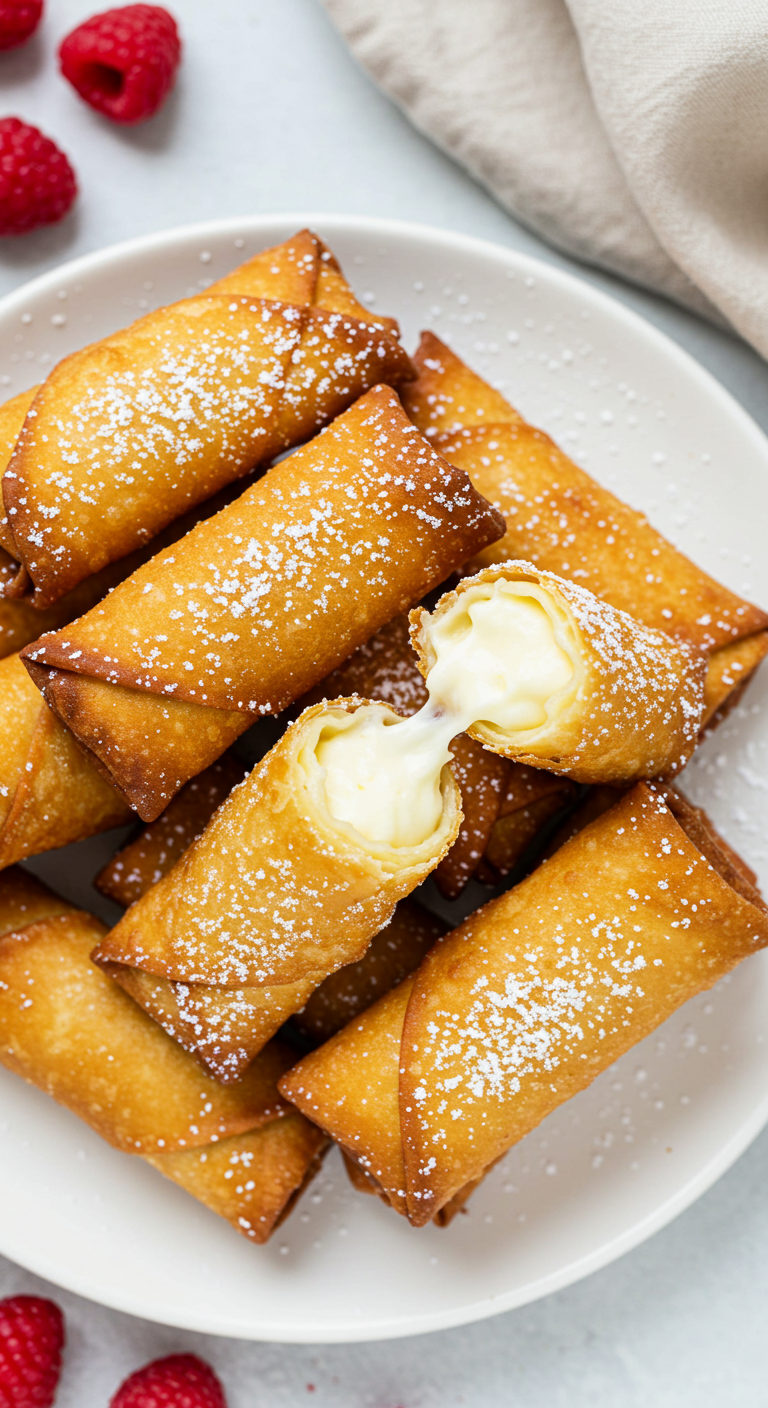 Cheesecake Egg Rolls