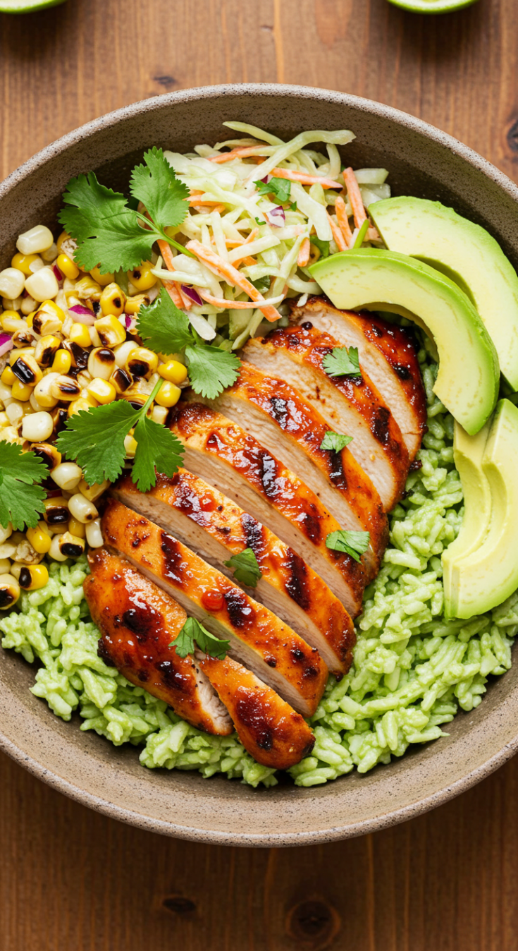 Chili Lime Chicken Bowls