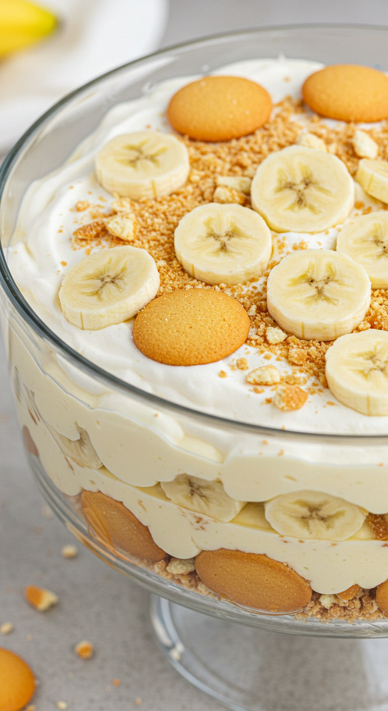 Cottage Cheese Banana Pudding