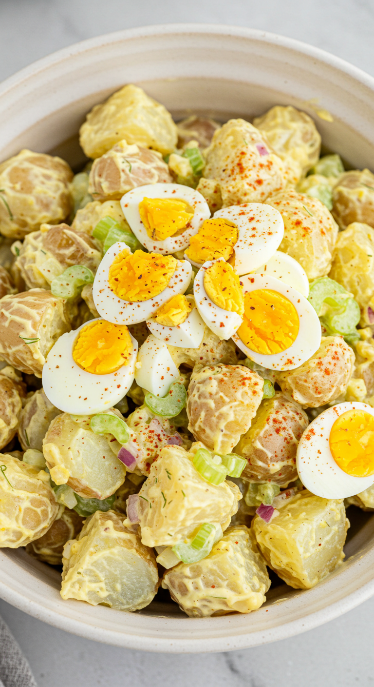 Deviled Egg Potato Salad