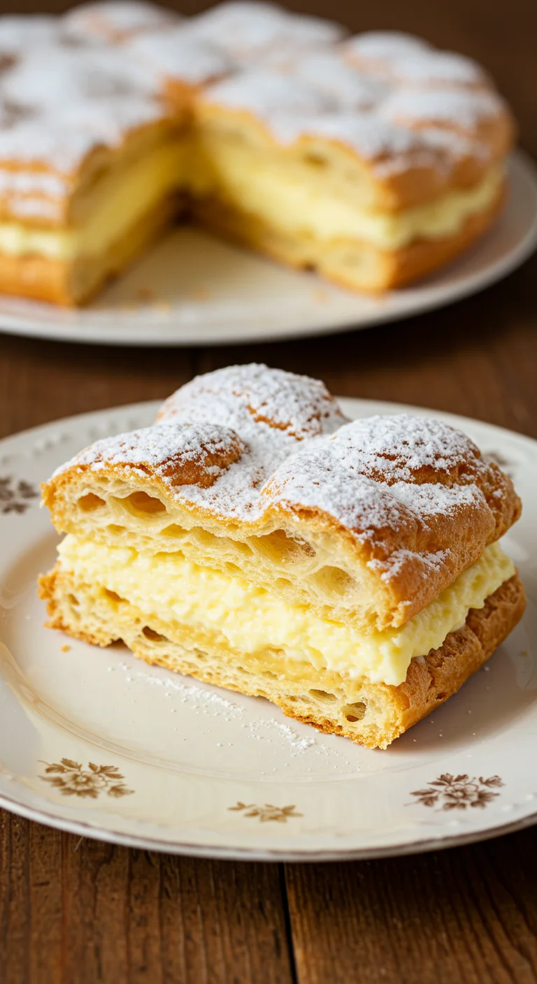 Easy Cream Puff Cake