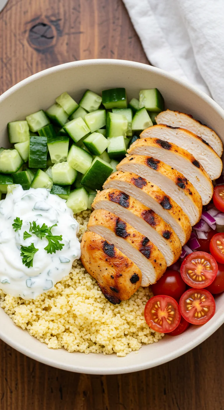 Mediterranean Chicken Bowl