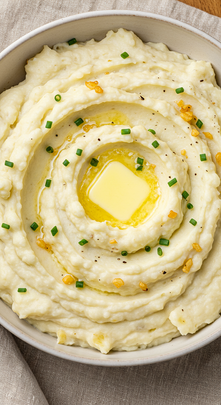 Roasted Garlic Mashed Potatoes