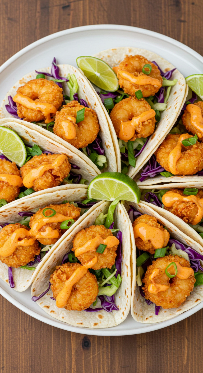 Bang Bang Shrimp Tacos