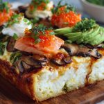 Best Salmon Sushi Bake