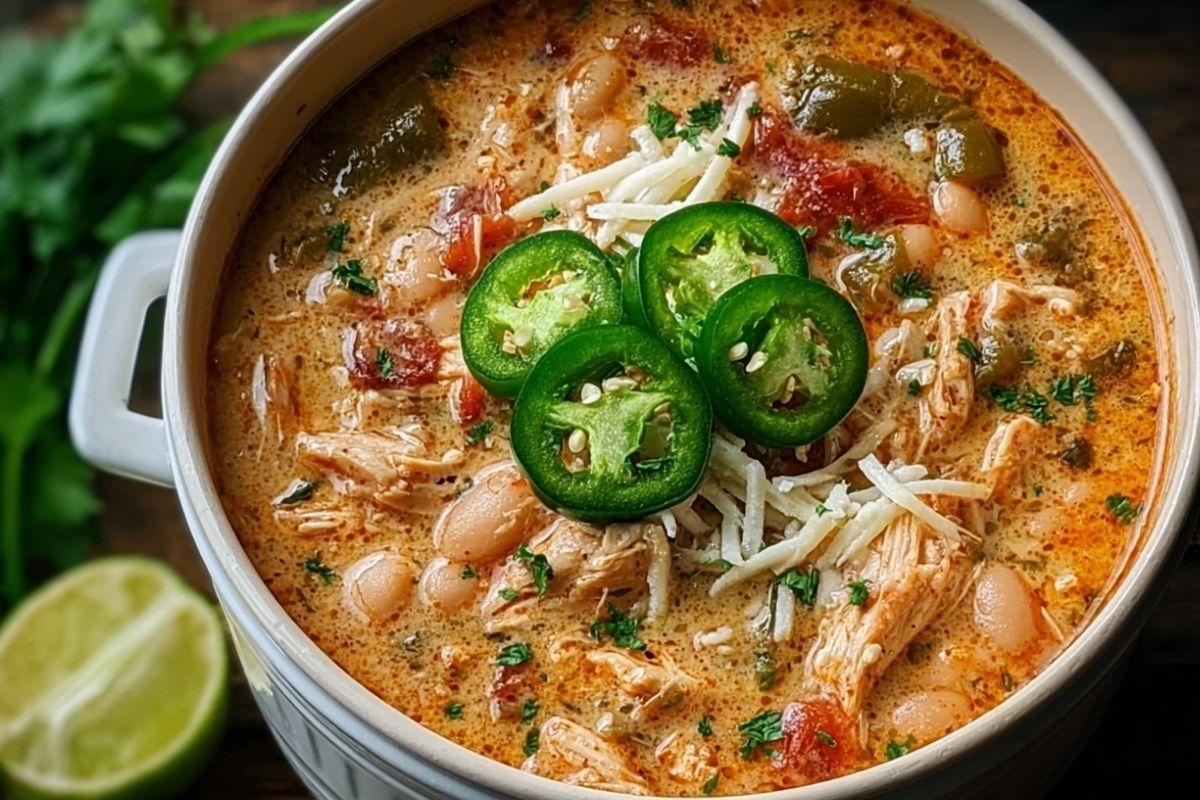 Cajun White Chicken Chili