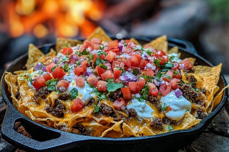 Easy Campfire Nachos