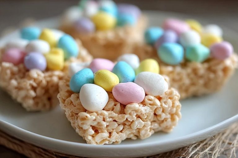 Krispies Easter Egg Nests