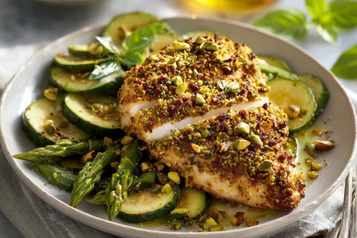 Pistachio Crusted Chicken Breast
