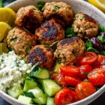 Quick & Healthy Mediterranean Turkey Meatball Bowl