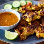 Chicken Satay with Easy Thai Peanut Sauce