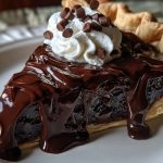 Decadent Hot Fudge Pie