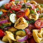 Garden Tortellini Pasta Salad