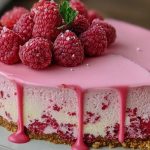 Pink Velvet Raspberry Cheesecake