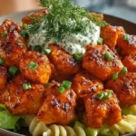 Easy Buffalo Garlic Chicken Bites Recipe 1