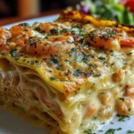 _Garlic Butter Shrimp Scampi Lasagna 1