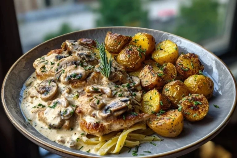 Ultimate Creamy Mushroom Chicken Alfredo Recipe 1