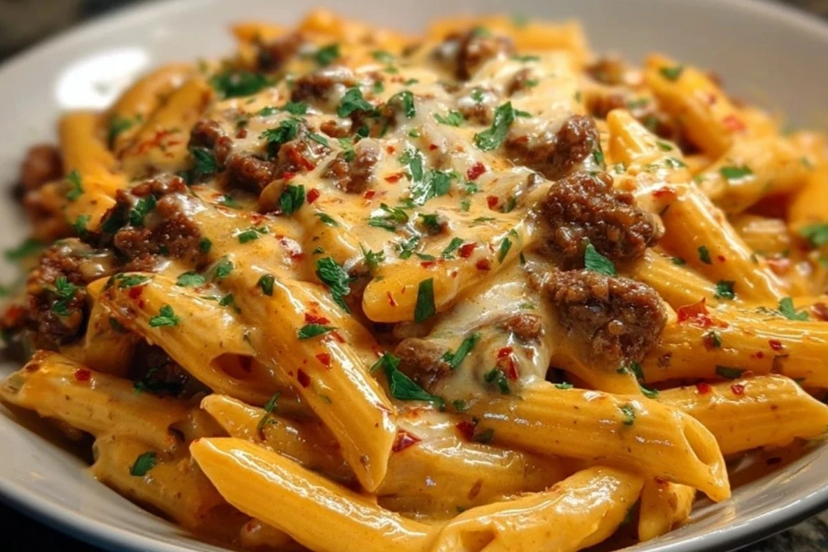 Ultimate Creamy Velveeta Penne Pasta Recipe 1
