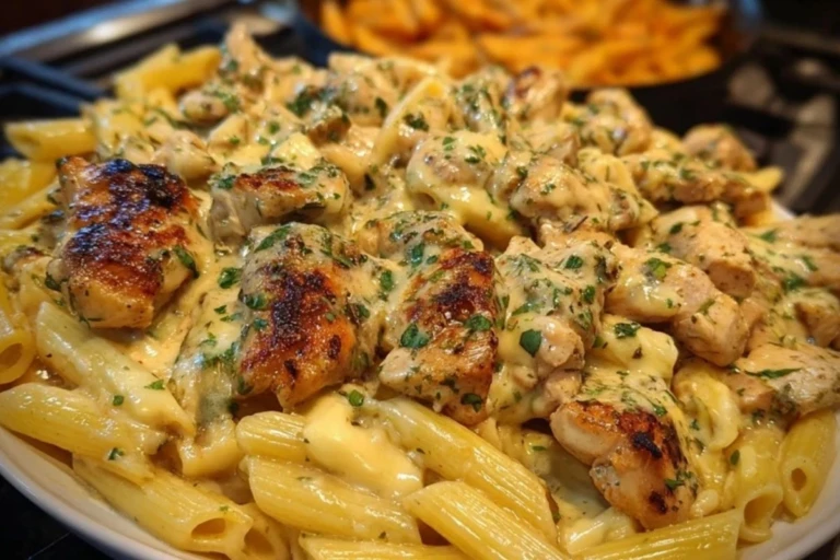 Velveeta Chicken Penne in Creamy Mozzarella Garlic Cheese Sauce 1