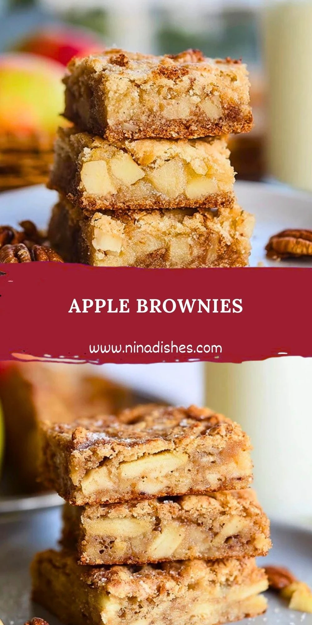 Apple Brownies Pin 1