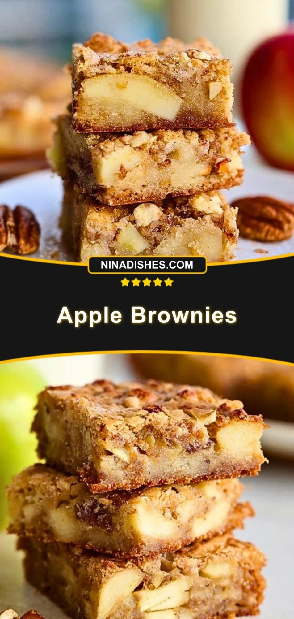 Apple Brownies Pin 2