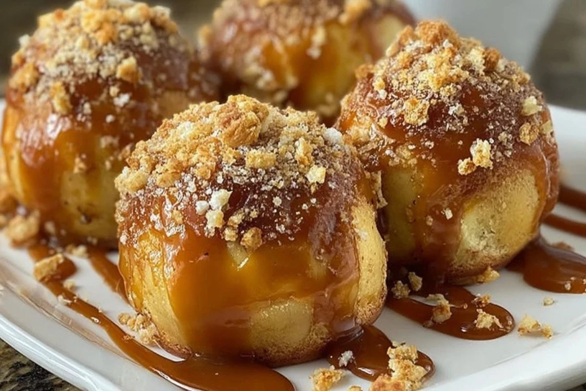 Apple Caramel Bombs That'll Melt in Your Mouth 1