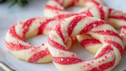 Candy Cane Cookies 1