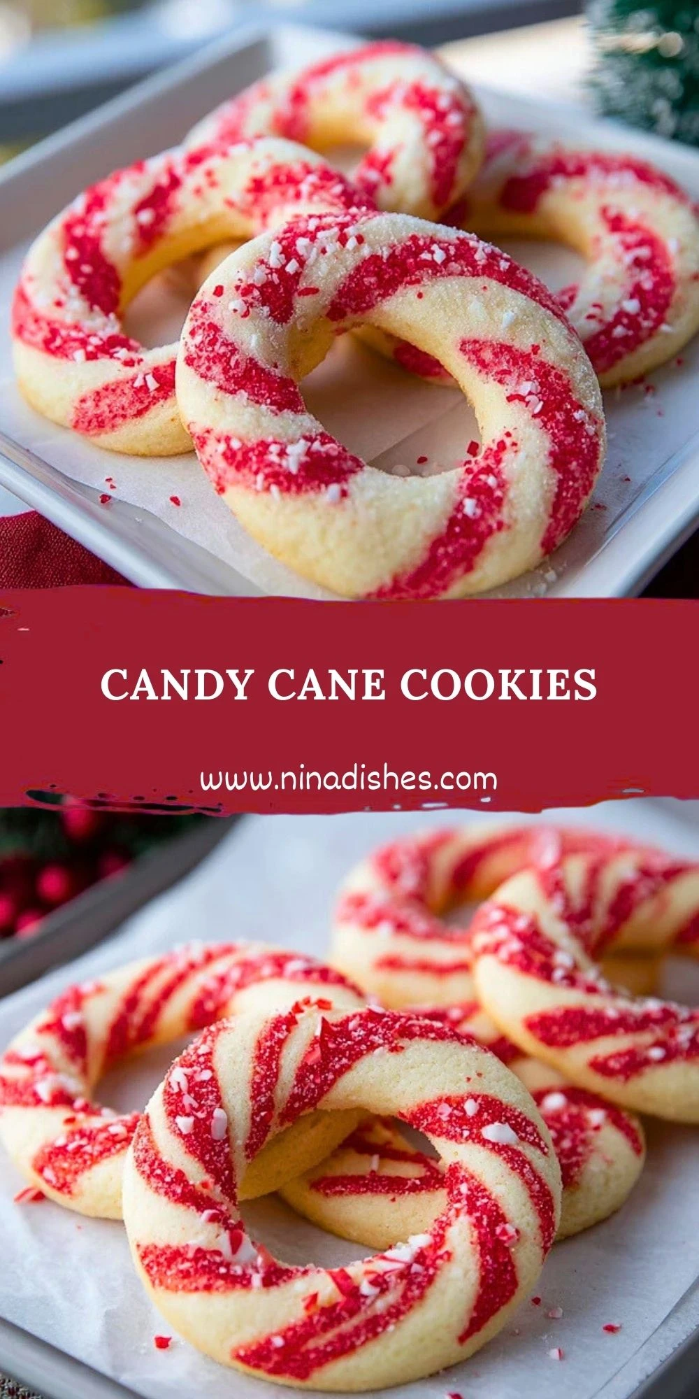 Candy Cane Cookies Pin 1