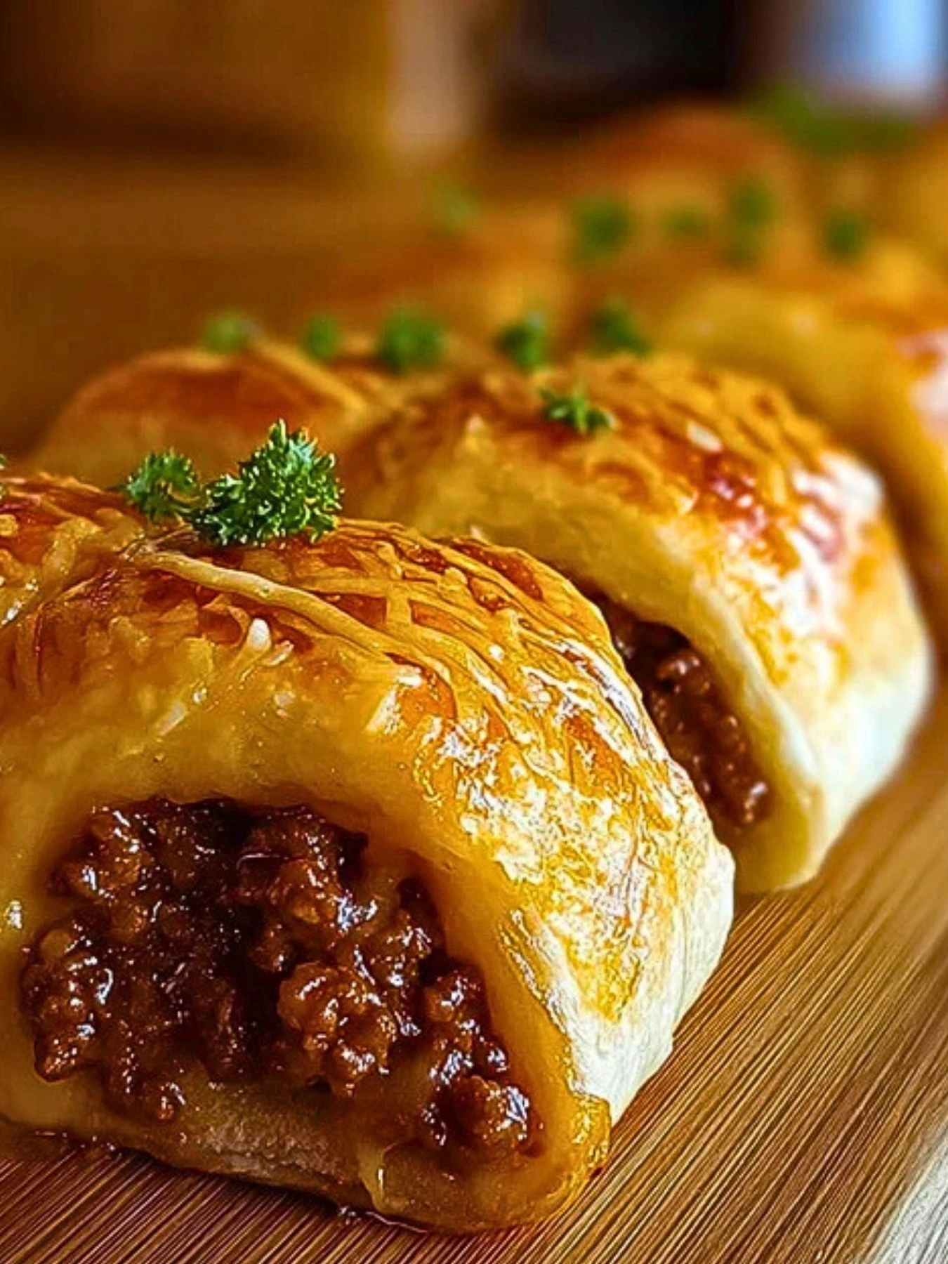 Cheesy Beefy Rolls Recipe 2