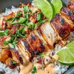 Chili Chicken Bowl with Coconut Lime Drizzle 1