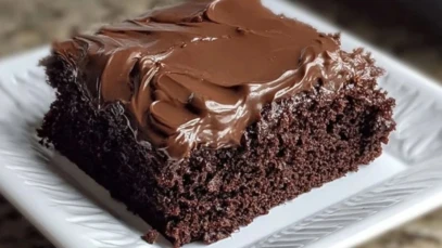 Chocolate Depression Cake 1