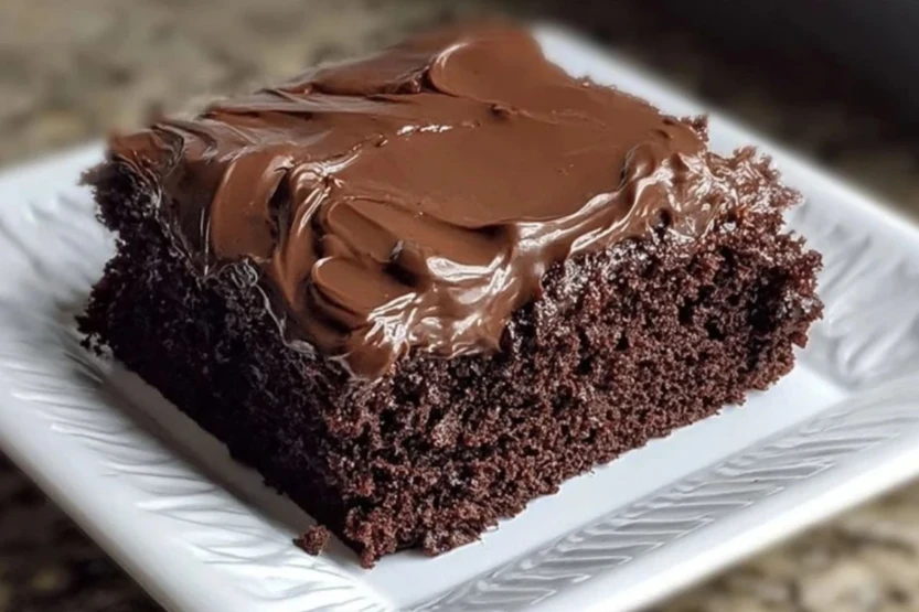 Chocolate Depression Cake 1