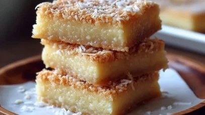 Coconut Butter Bars Recipe 1