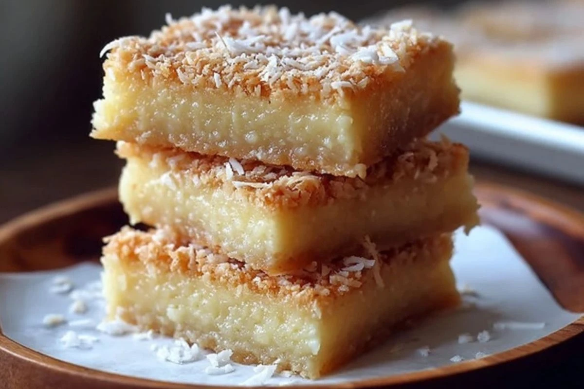 Coconut Butter Bars Recipe 1