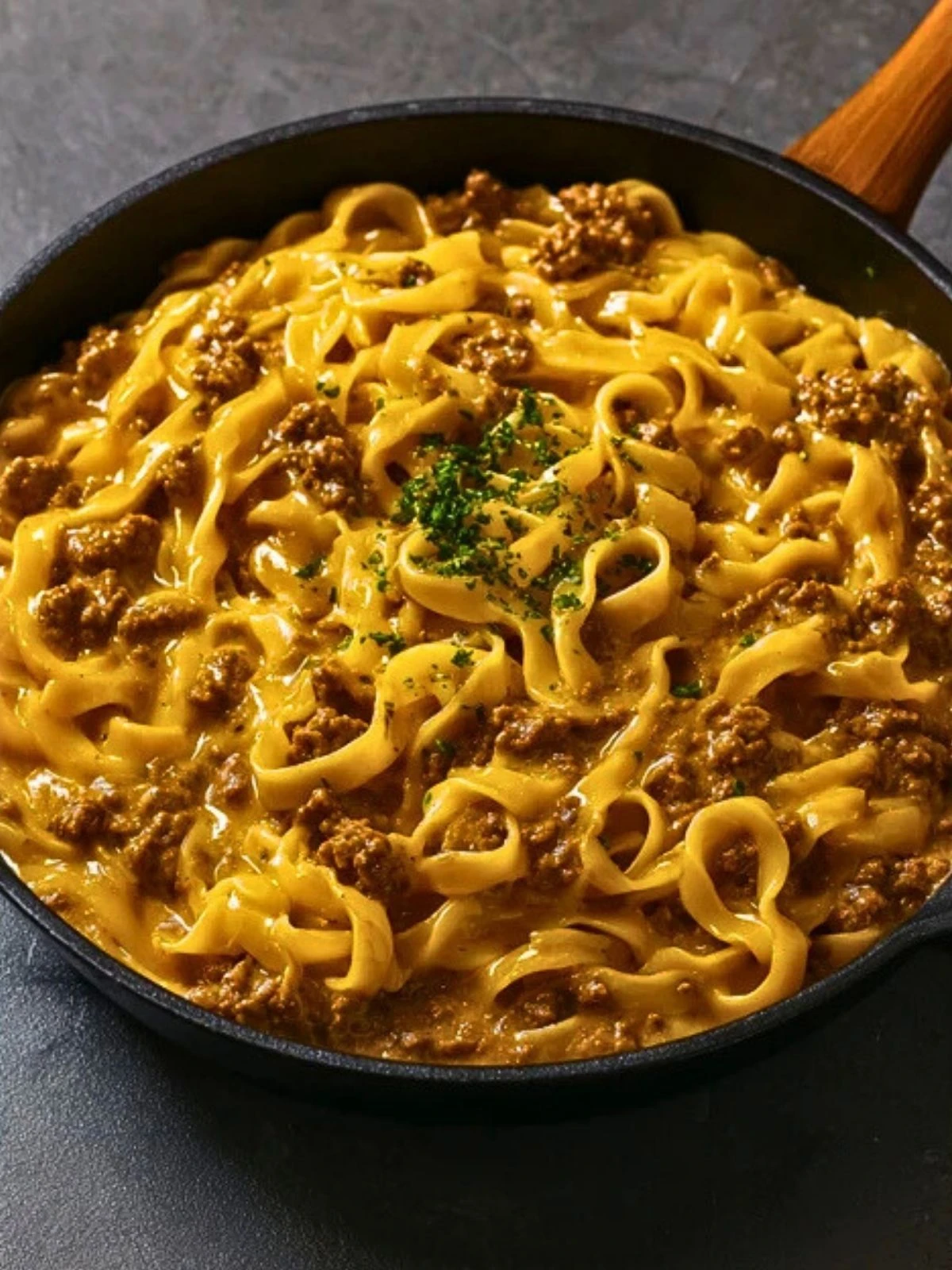 Creamy One-Pot Beef Pasta with Garlic Butter 2