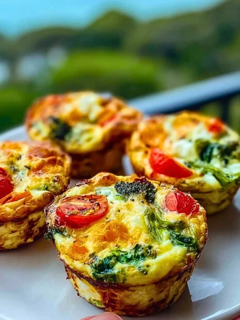 Egg White Muffins with Veggies 2