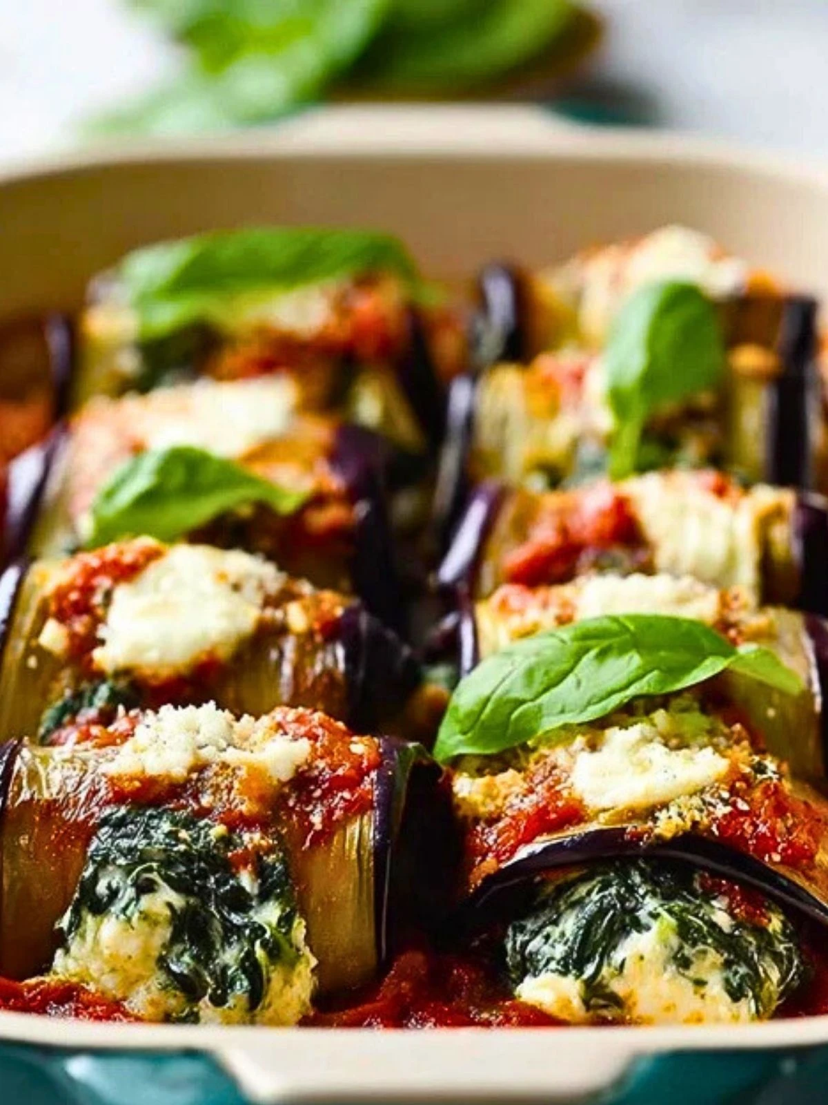 Eggplant Roll-Ups with Creamy Ricotta and Spinach (1)