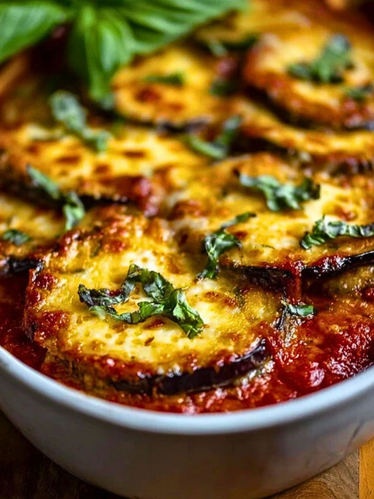 Golden Eggplant Parmigiana Casserole 2